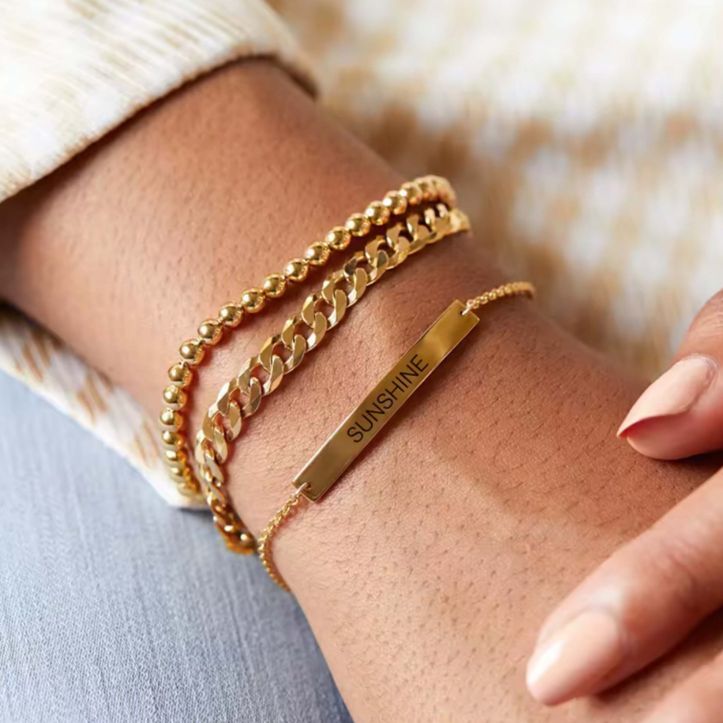 Curb Cuban Chain Bracelet