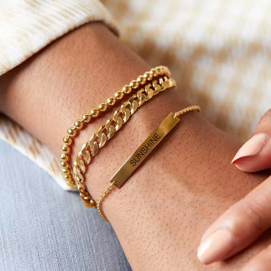 Curb Cuban Chain Bracelet