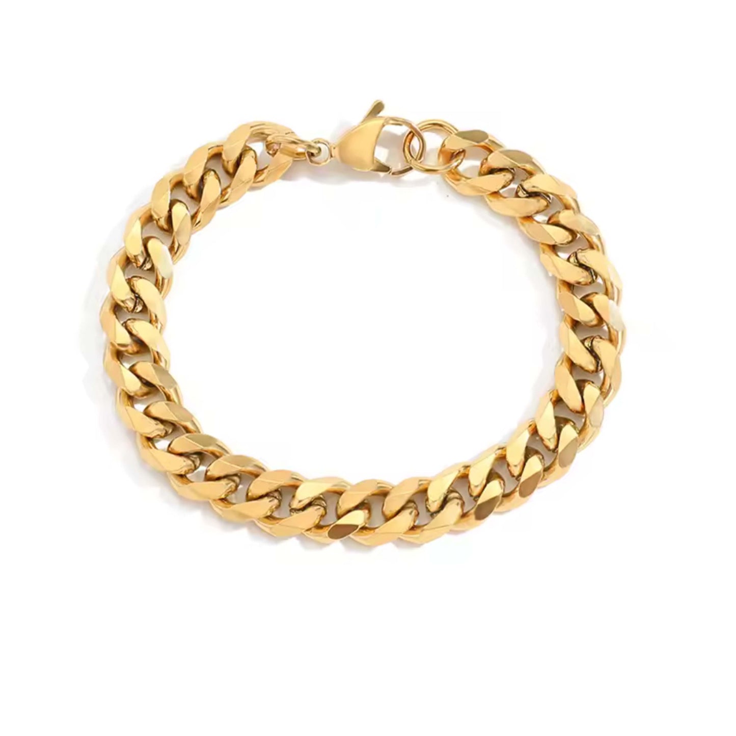 Curb Cuban Chain Bracelet
