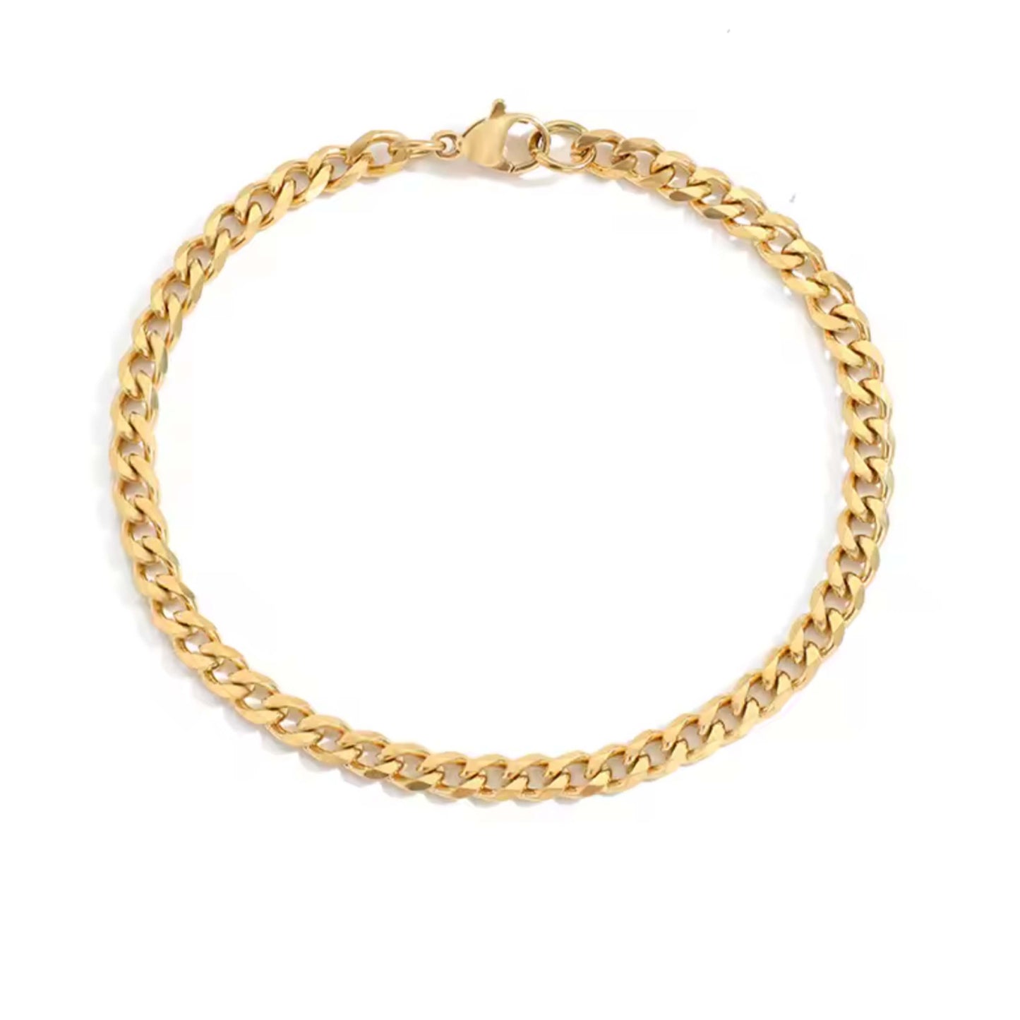 Curb Cuban Chain Bracelet