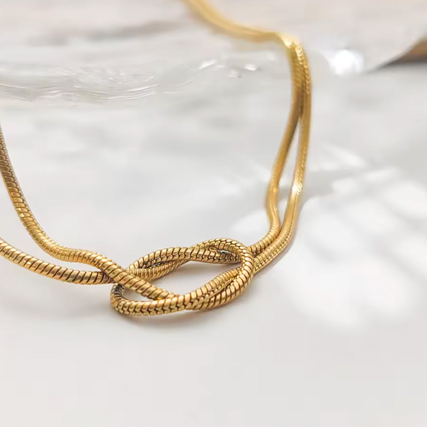 Elegant Minimalist Lusterless Necklace