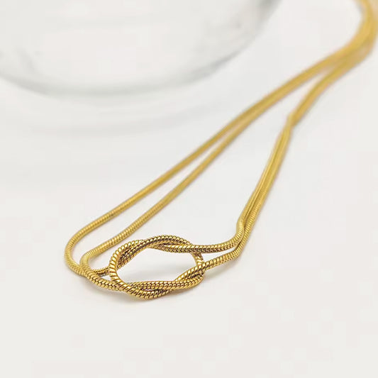 Elegant Minimalist Lusterless Necklace