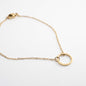 Engraved Circle Bracelet