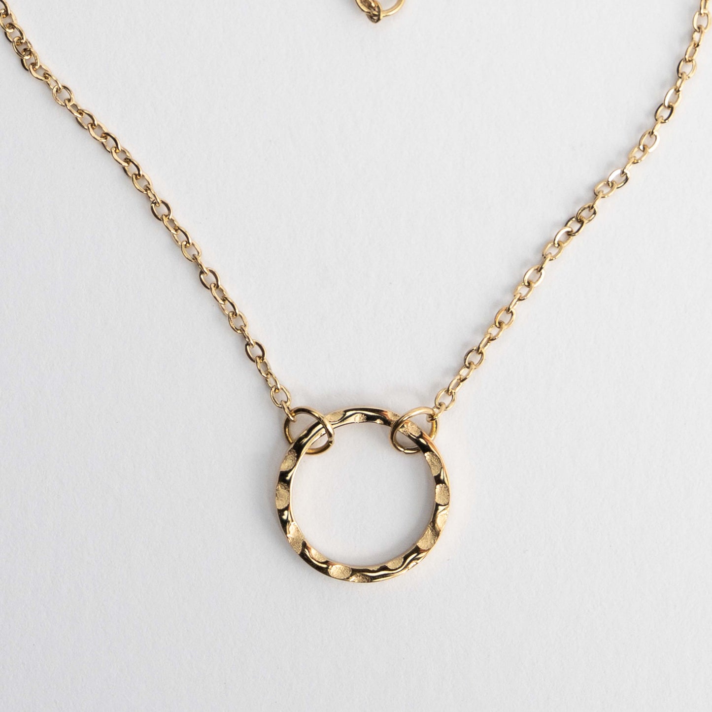 Engraved Circle Bracelet