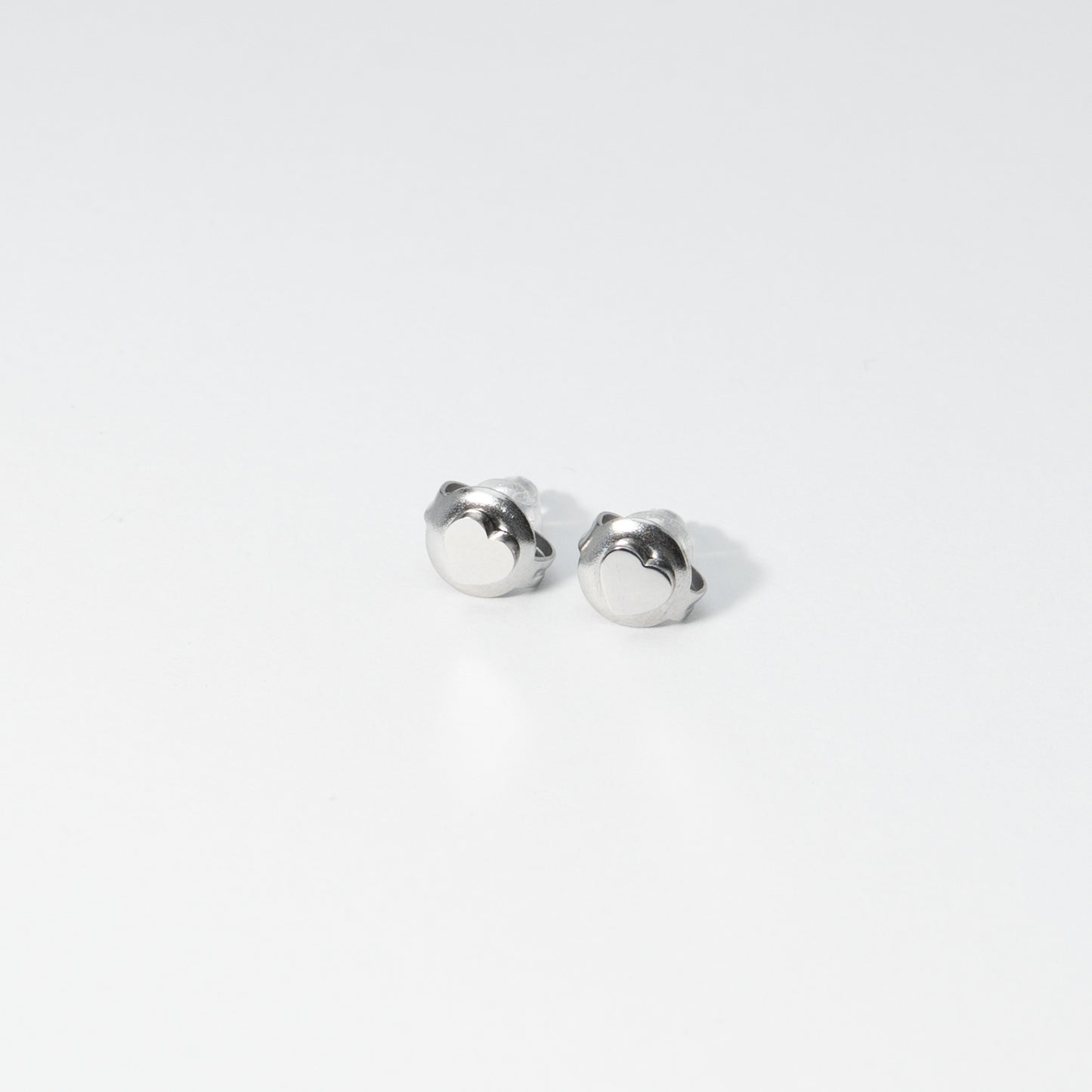 Heart Stud Earrings