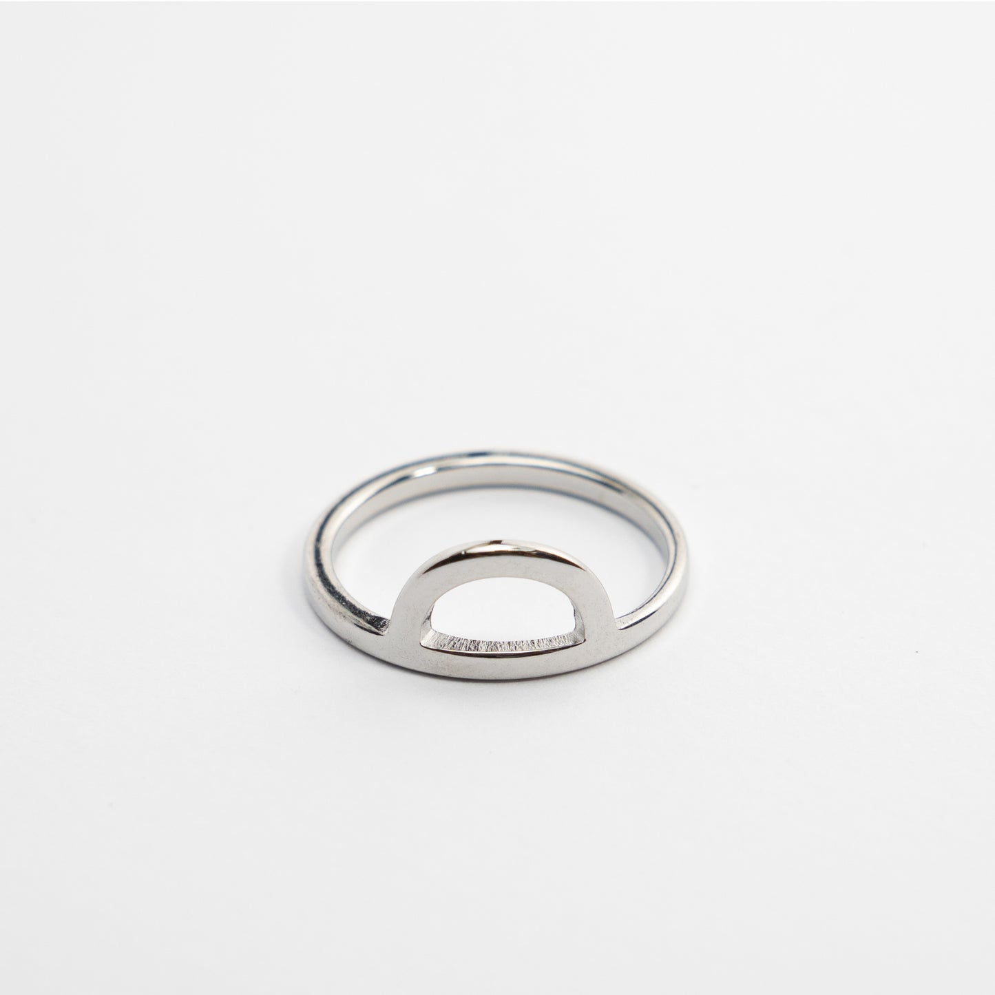 Hollow Geometric Ring
