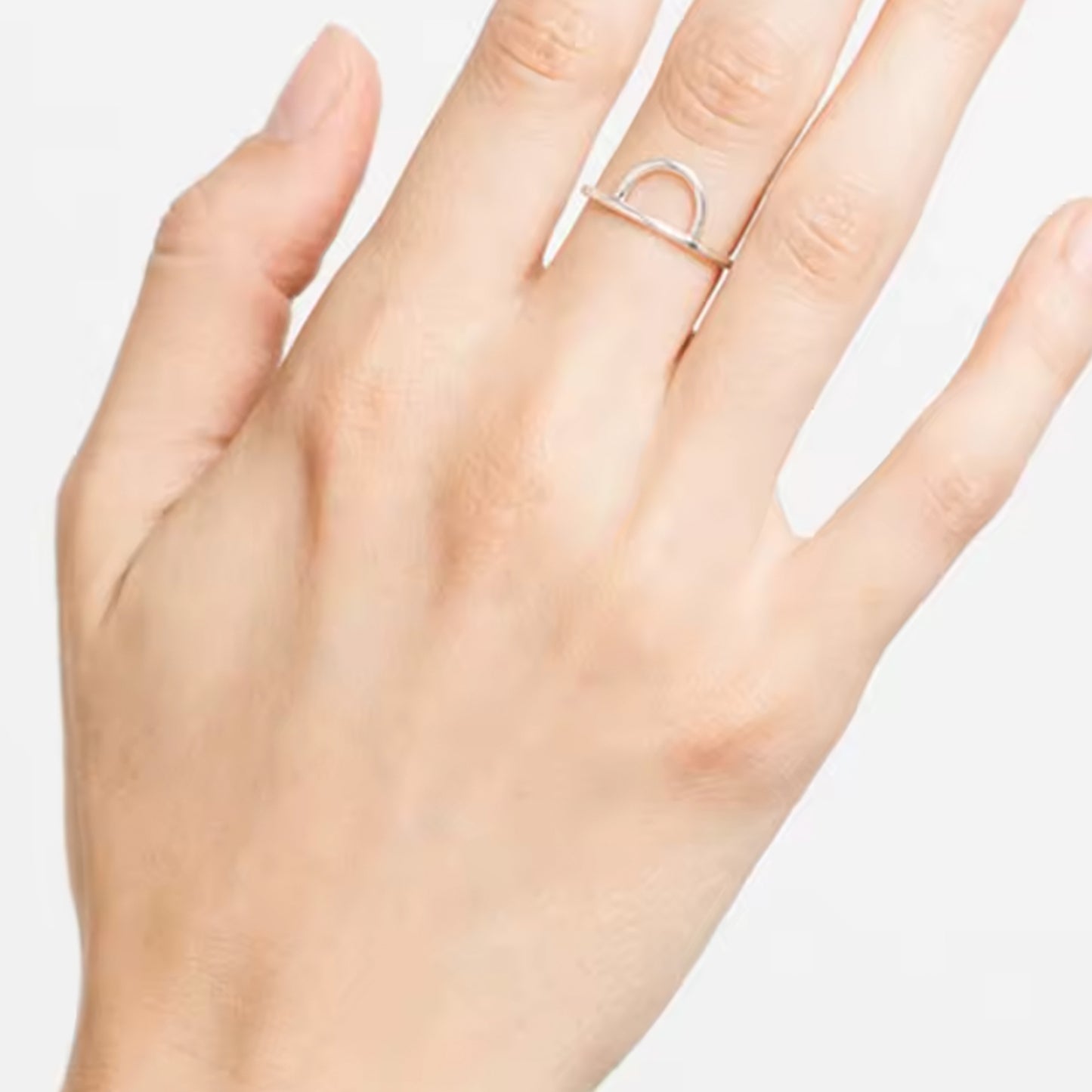 Hollow Geometric Ring