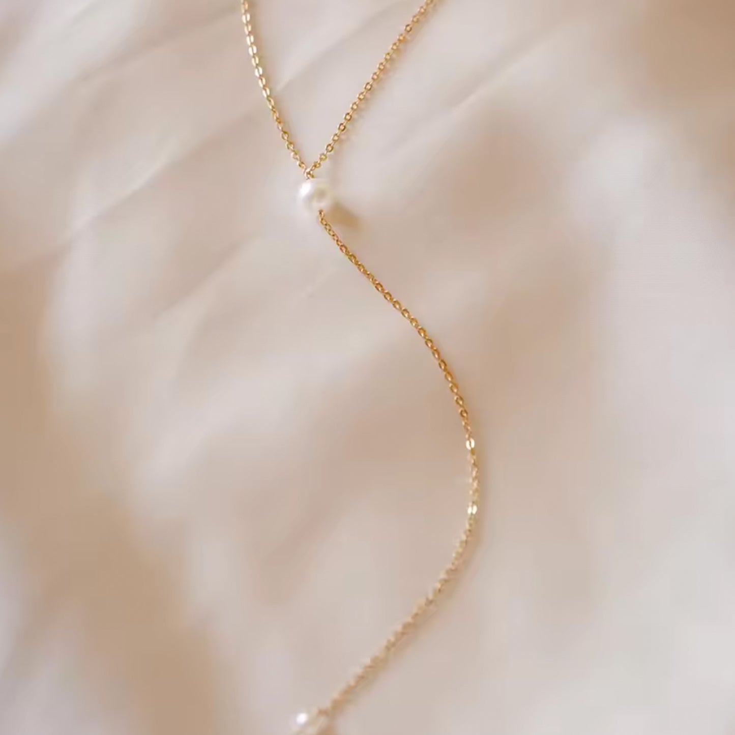 Imitation Pearl Beads Pendant Necklace