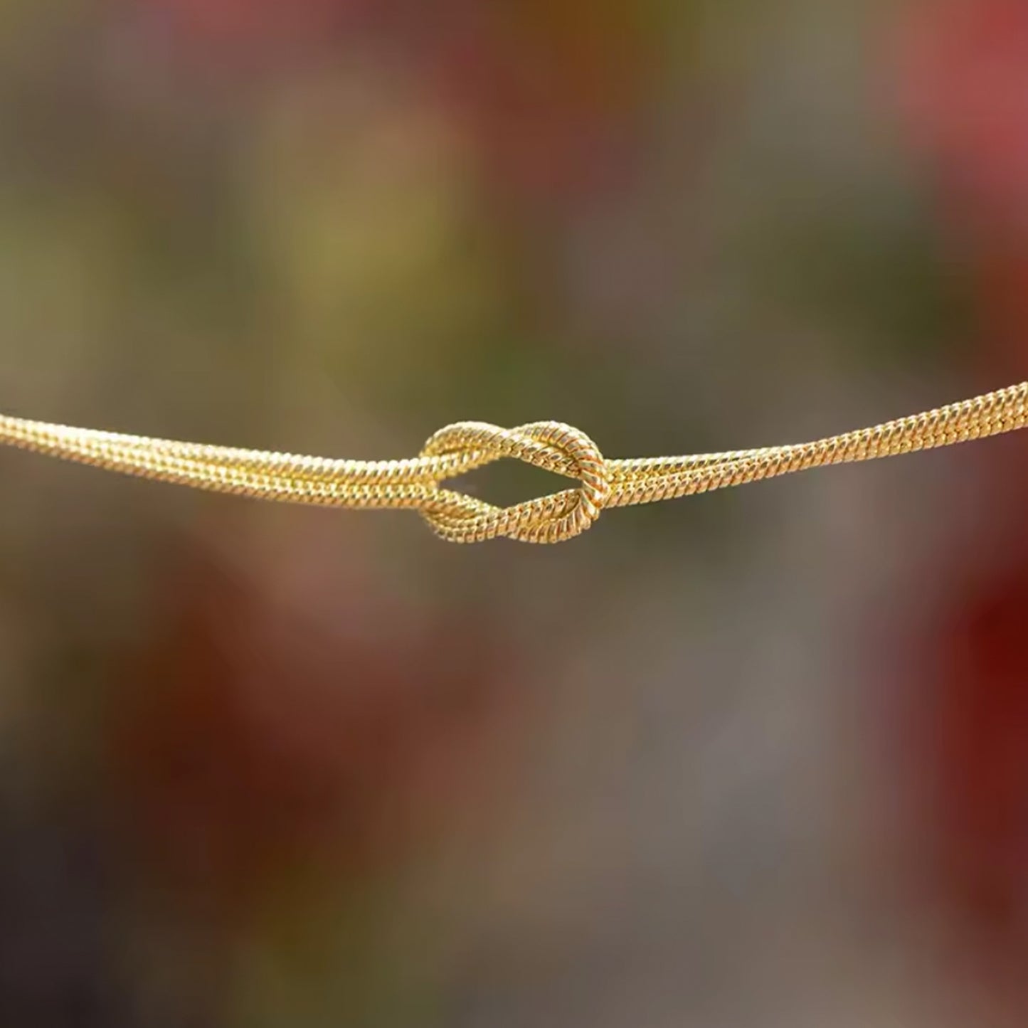 Knotted Snake Bracelet