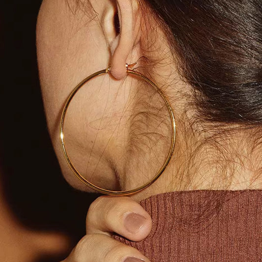 Large Hoop Earrings