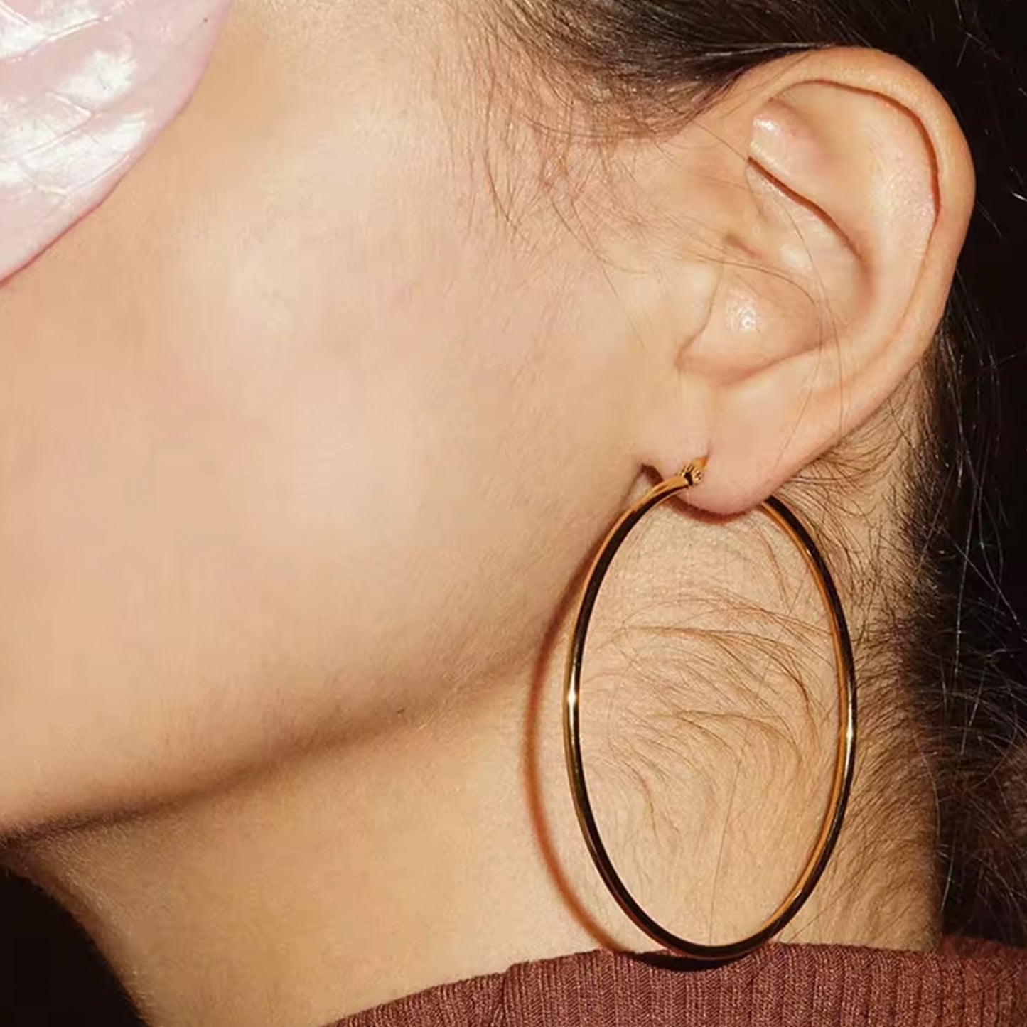 Large Hoop Earrings
