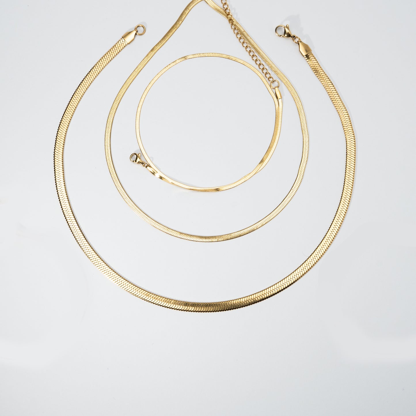 Sleek Snake Chain Necklace