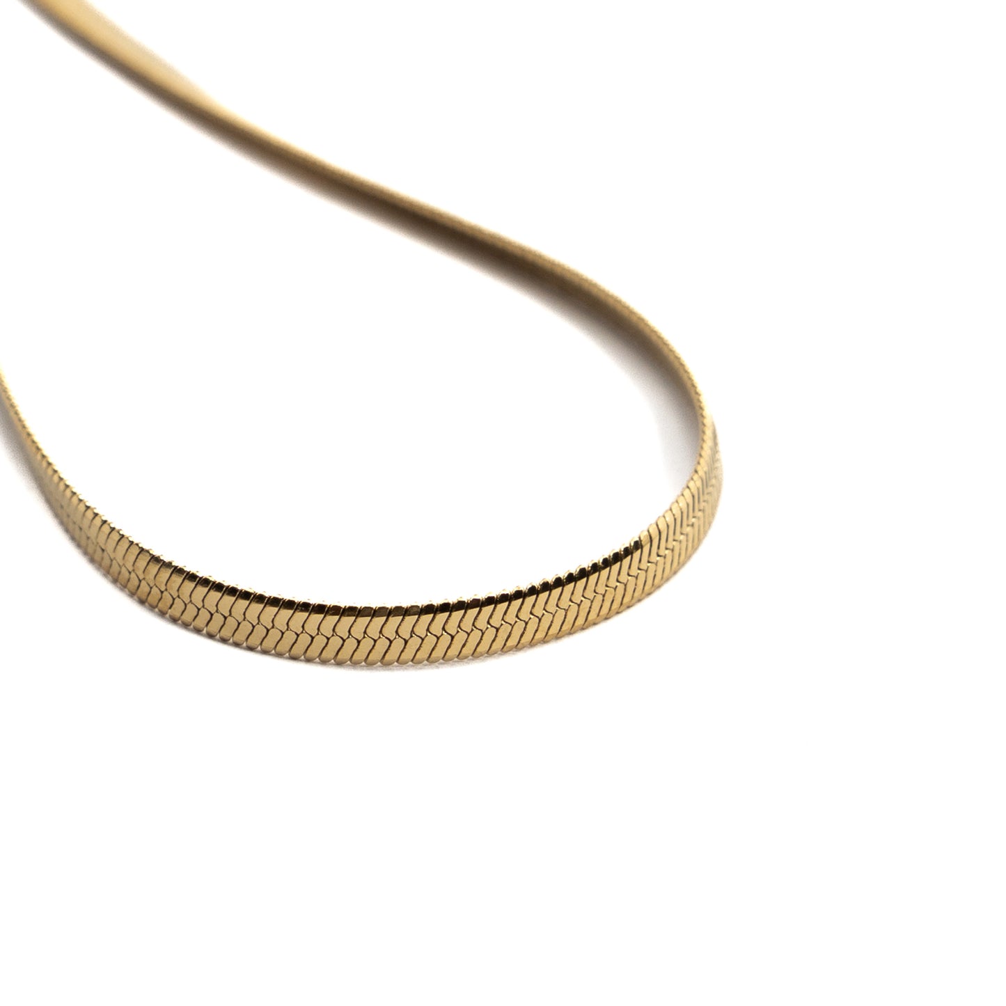 Sleek Snake Chain Necklace