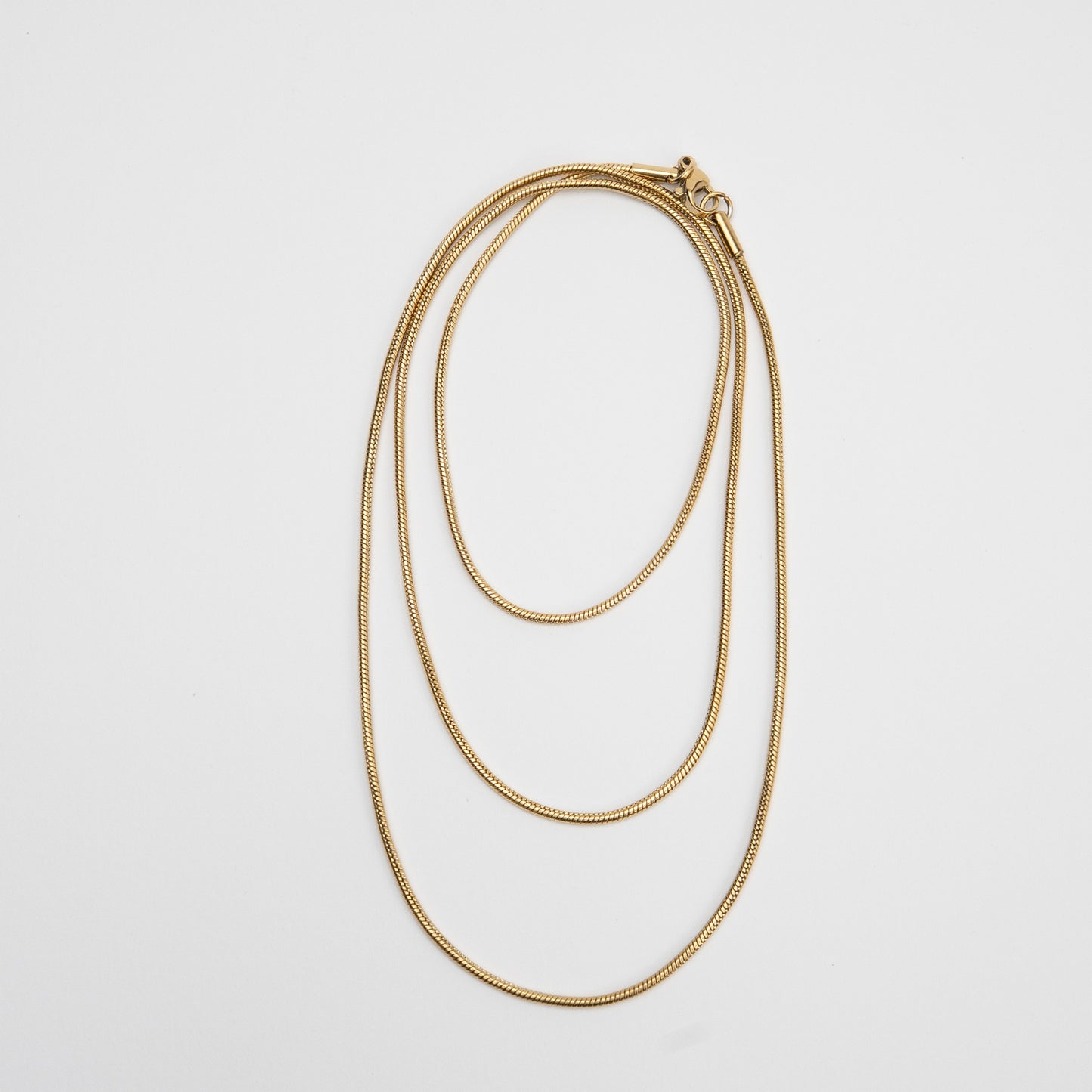 Snake Chain Choker Necklace