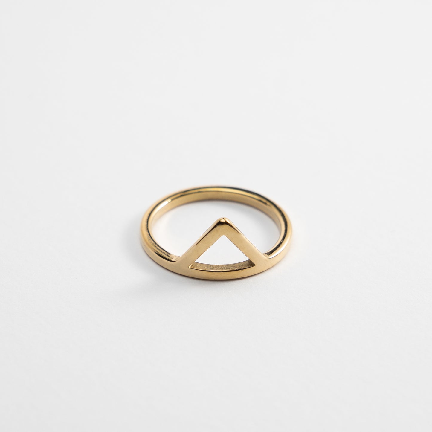 Triangle Stack Ring