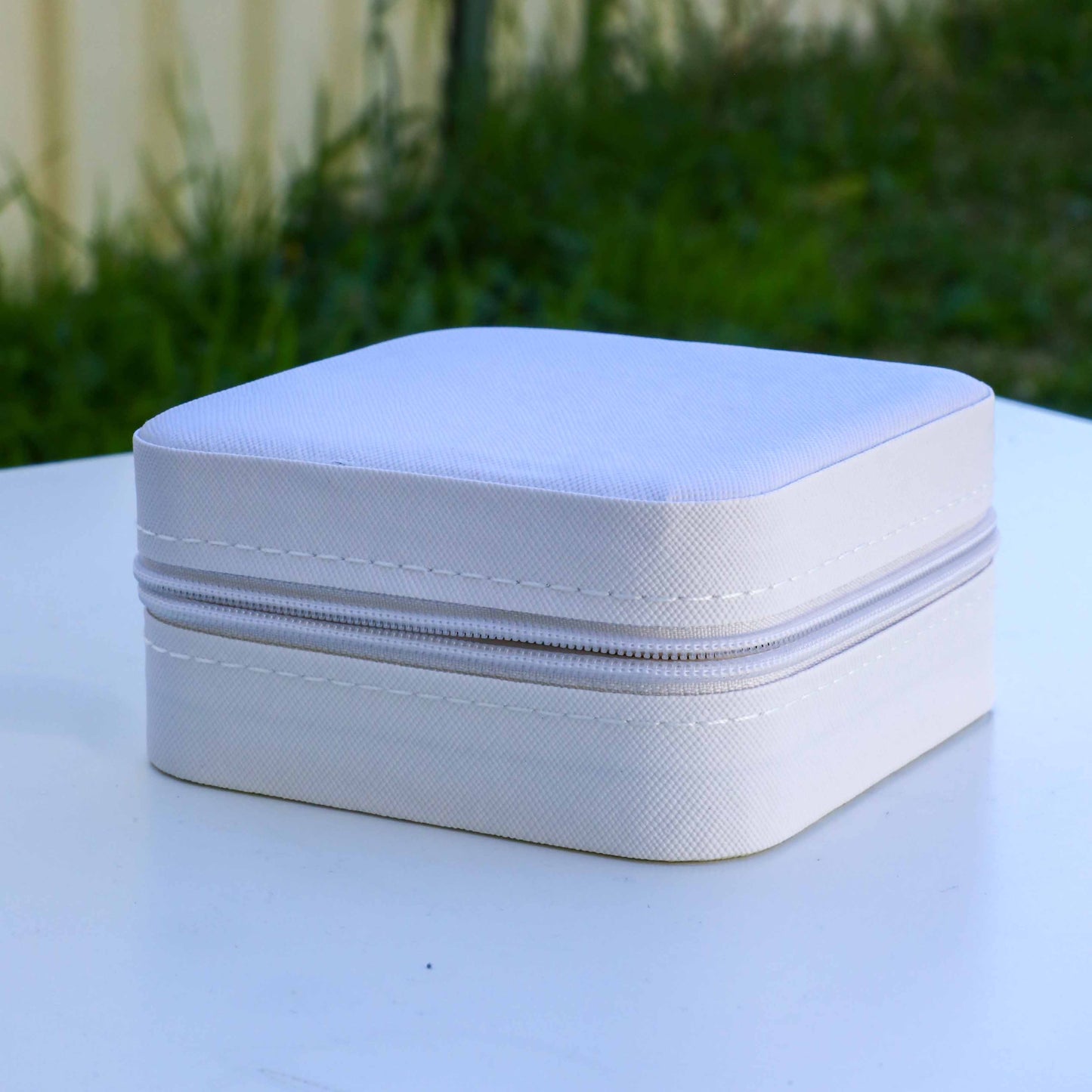 White Mini Jewellery Box